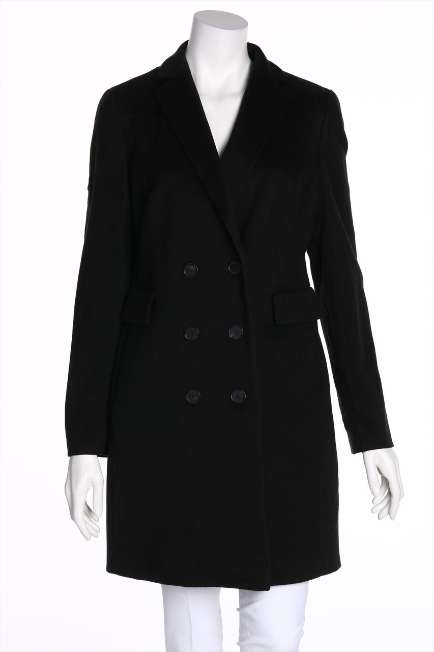 AKRIS punto - Double-Breasted Coat, Wool - D 40
