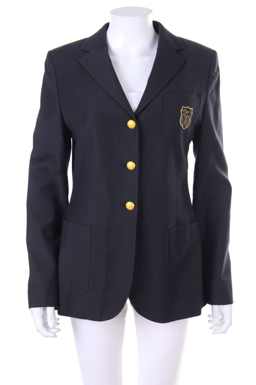 GANT - Blazer with Logo-Stitching with Patch Pockets - D 40