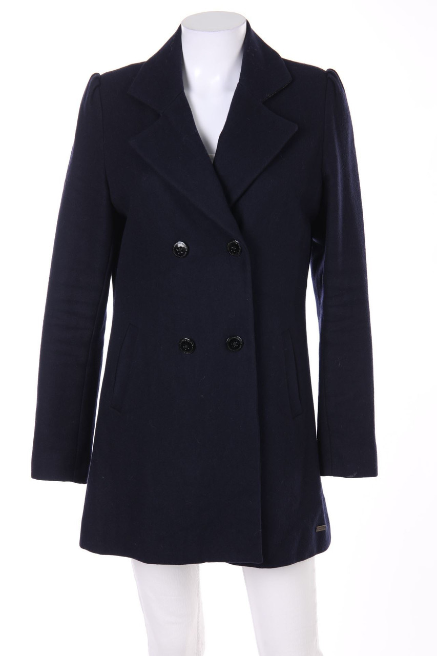 MAISON SCOTCH - Double-Breasted Coat, Wool-Blend - D 36-38