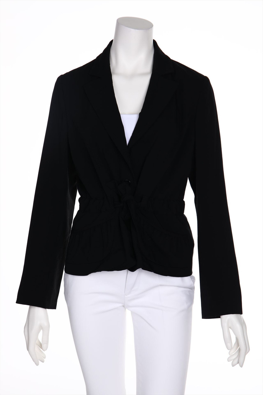 GERARD DAREL - Blazer-Jacke aus Schurwoll-Mix mit Gürtel - D 38