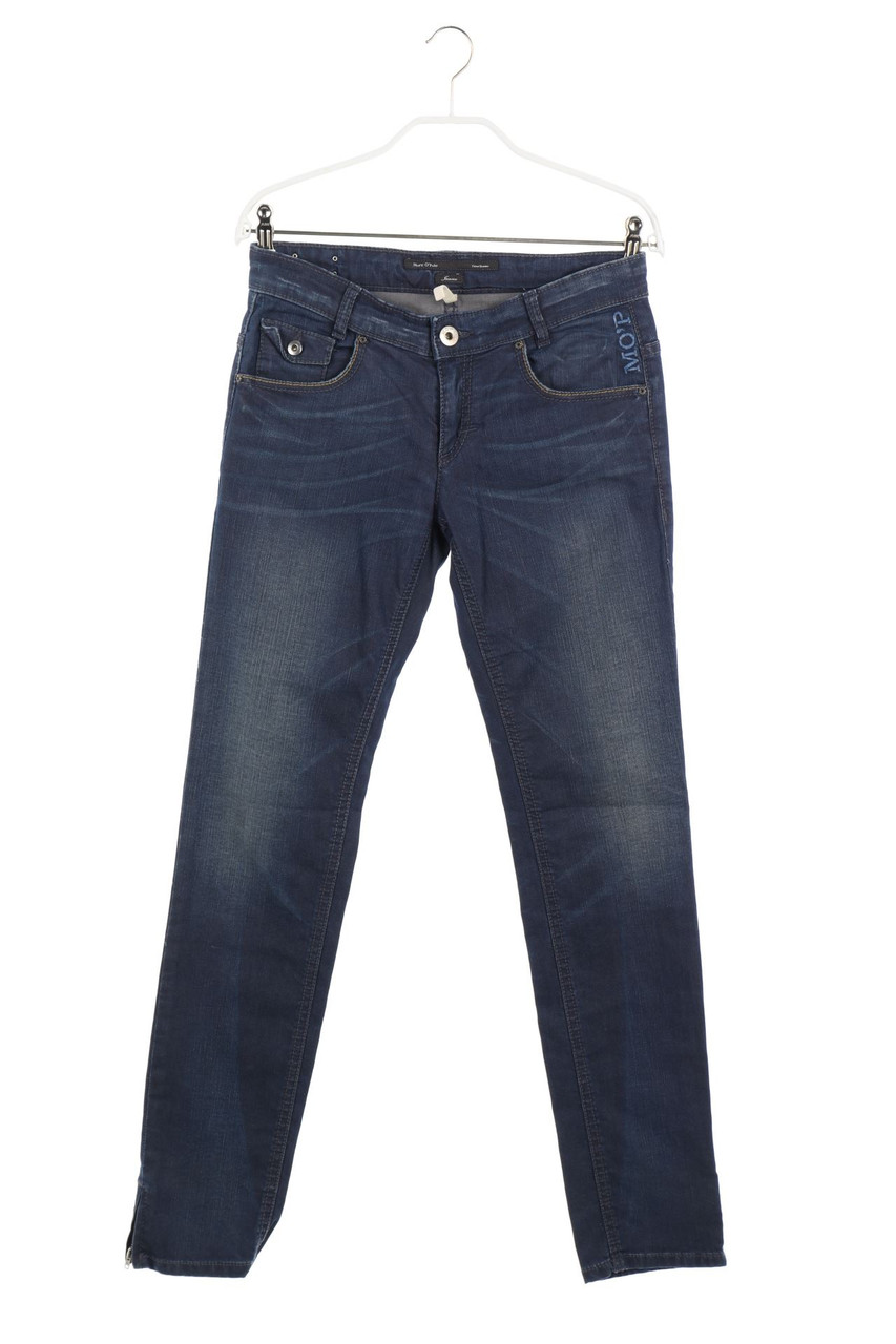 Marc O´Polo - Jeans im Used Look mit Logo-Stickerei - W28