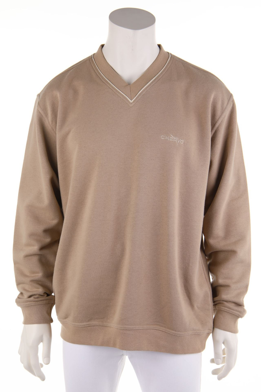 CHERVÒ - Pullover aus Baumwoll-Mix mit Logo-Stickerei - 54