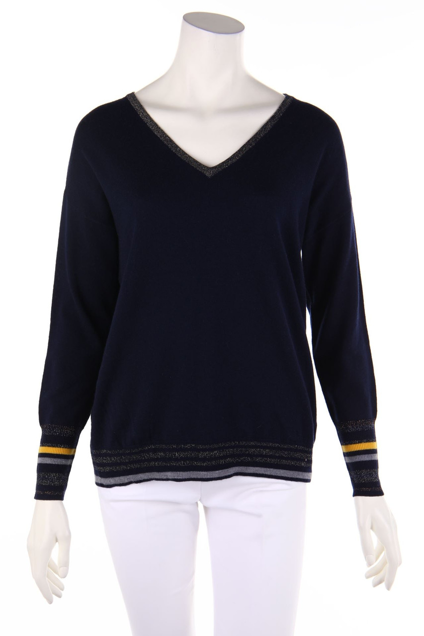 alberto bini - Strick-Pullover aus Wolle mit Streifen - M