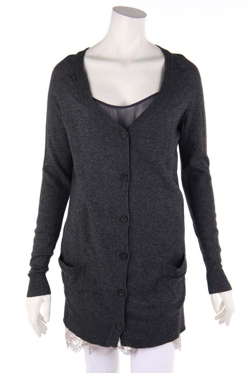 TWINSET SIMONA BARBIERI - Knit Dress, Layer Look with Cashmere - M