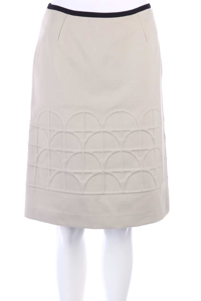Mantu - Patterned Skirt with Stretch - D 34