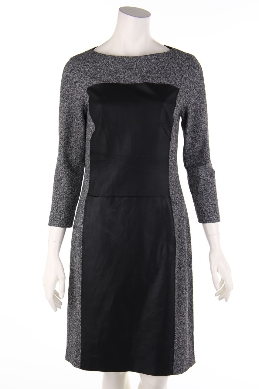 DRYKORN - dress with Leather Details - D 40