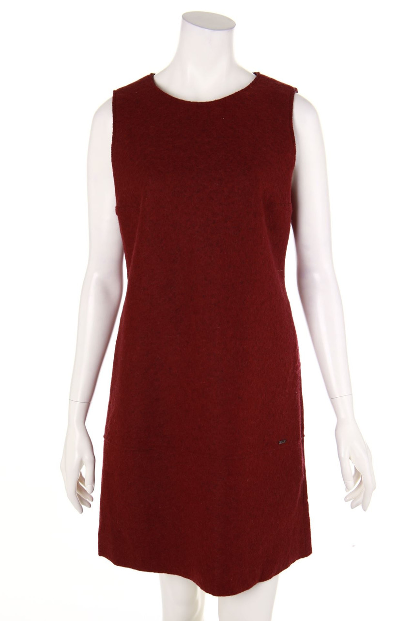 CINQUE - Knit Dress, Wool-Blend with Zipper Closure - D 38