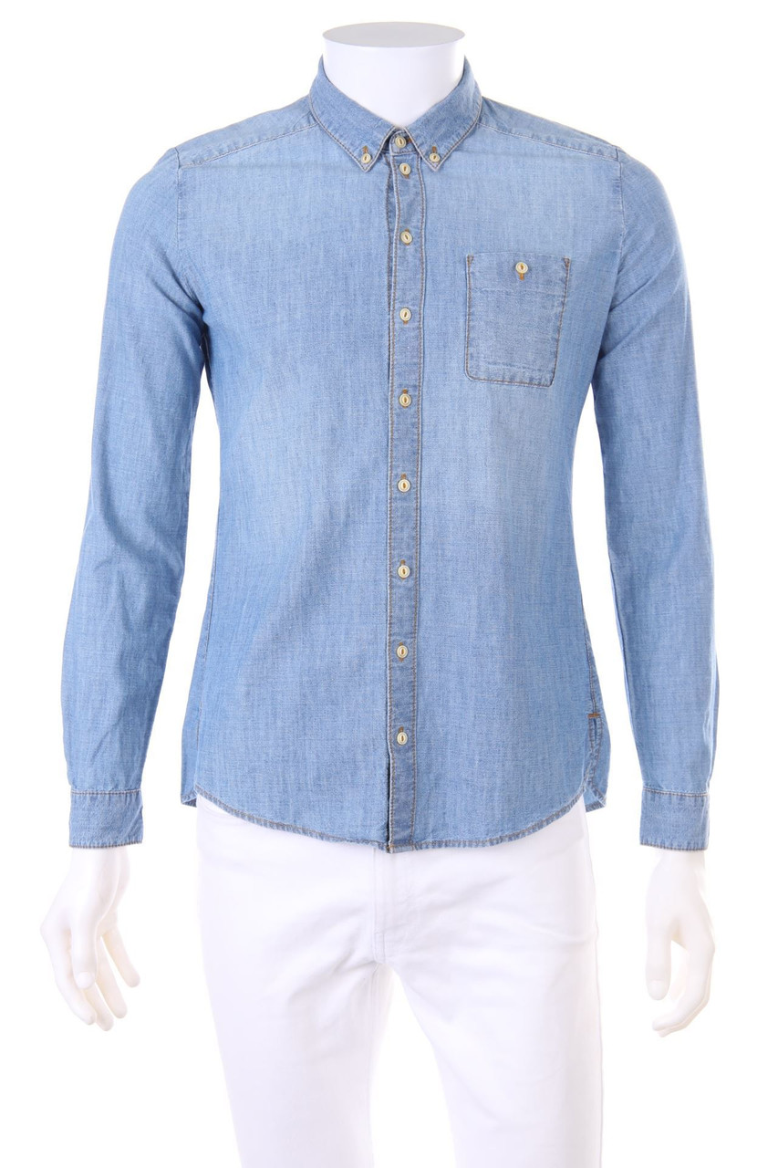 Marc O´Polo - Jeans-Hemd mit aufgesetzten Taschen - S