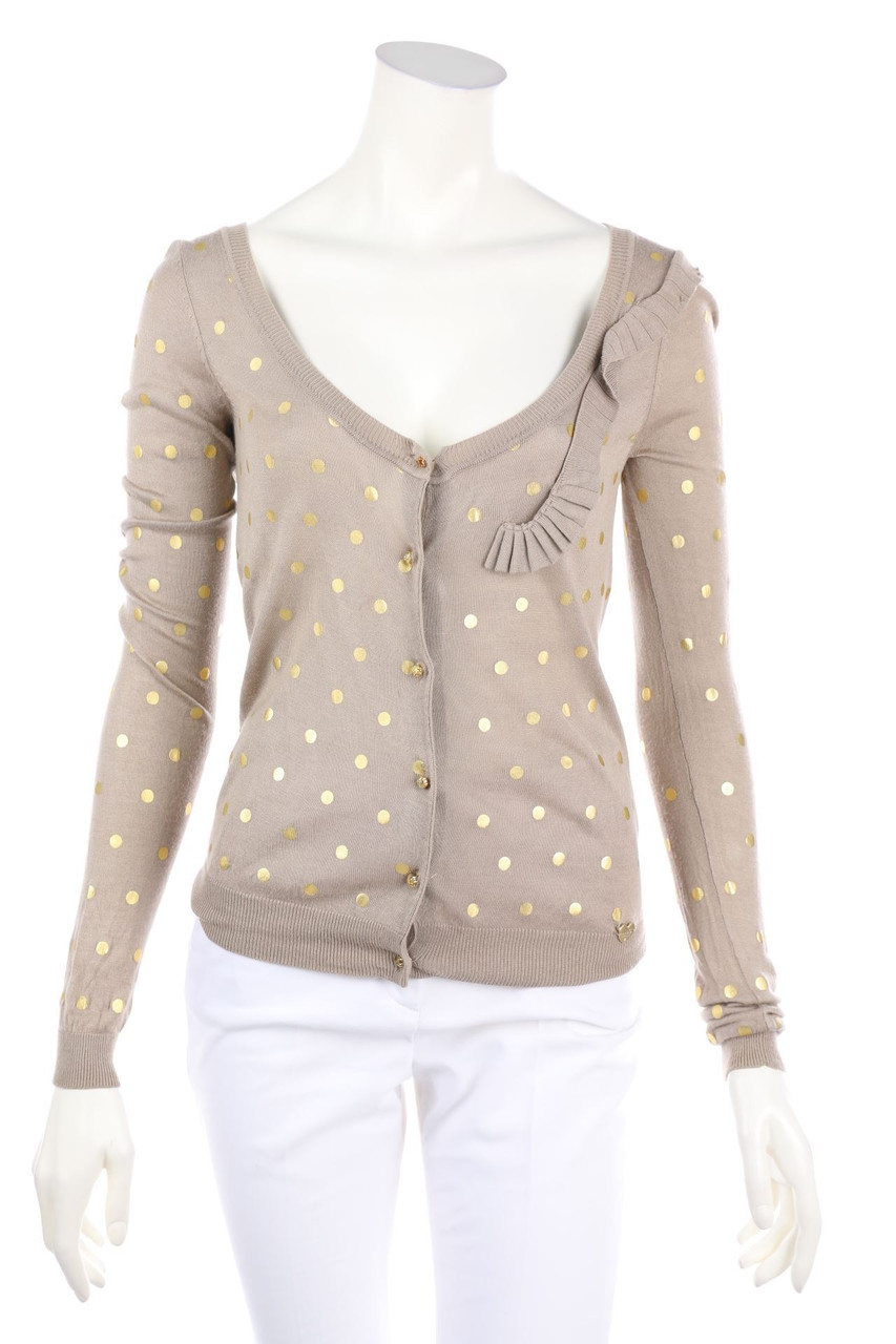 LIU JO JEANS - Cardigan, Viscose-blend with Dots - S
