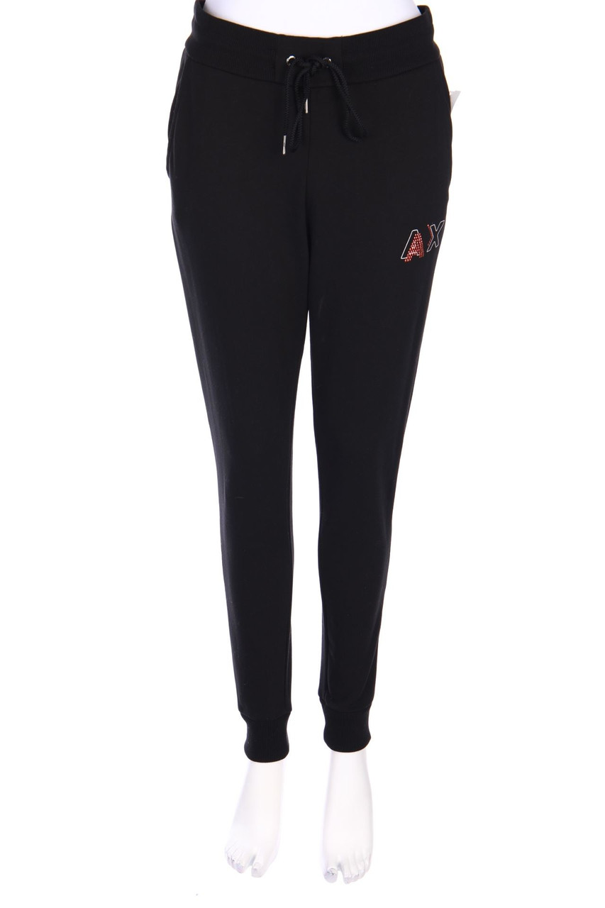 ARMANI EXCHANGE - Jogger-Hose mit Schmuckstein-Applikation - M