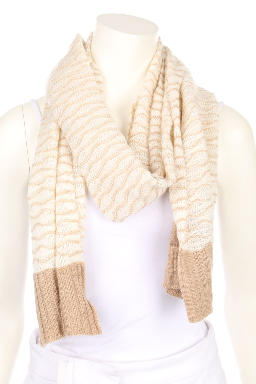 Calvin Klein - Knit Scarf with Alpaca