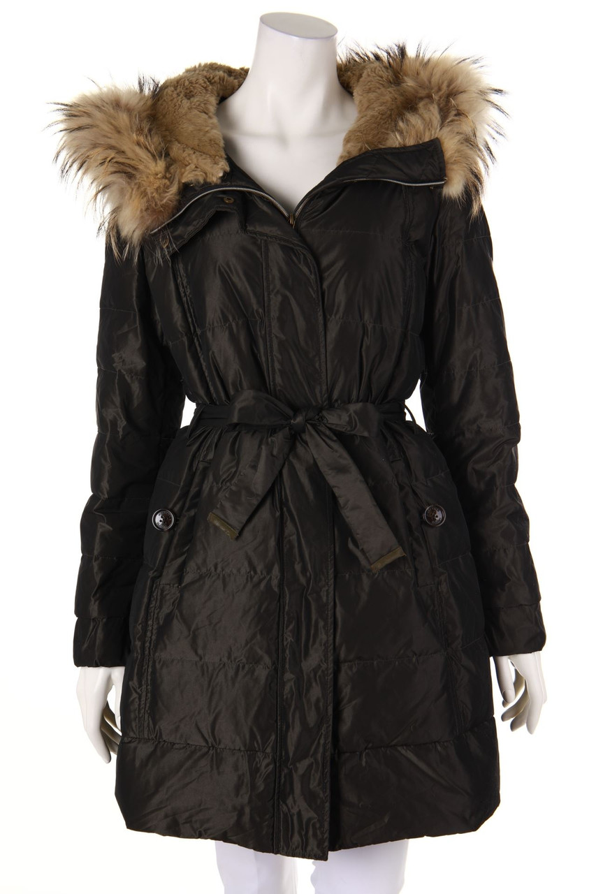 Max Mara WEEKEND - Down Coat with Real Fur Trim - D 38