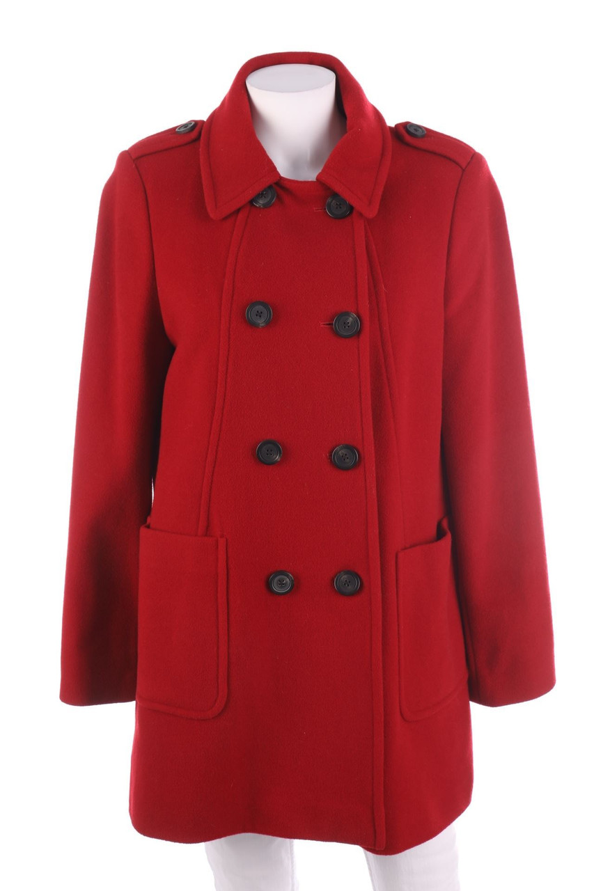 CAROLL - Kurz-Mantel aus Woll-Mix mit Kaschmir - D 40