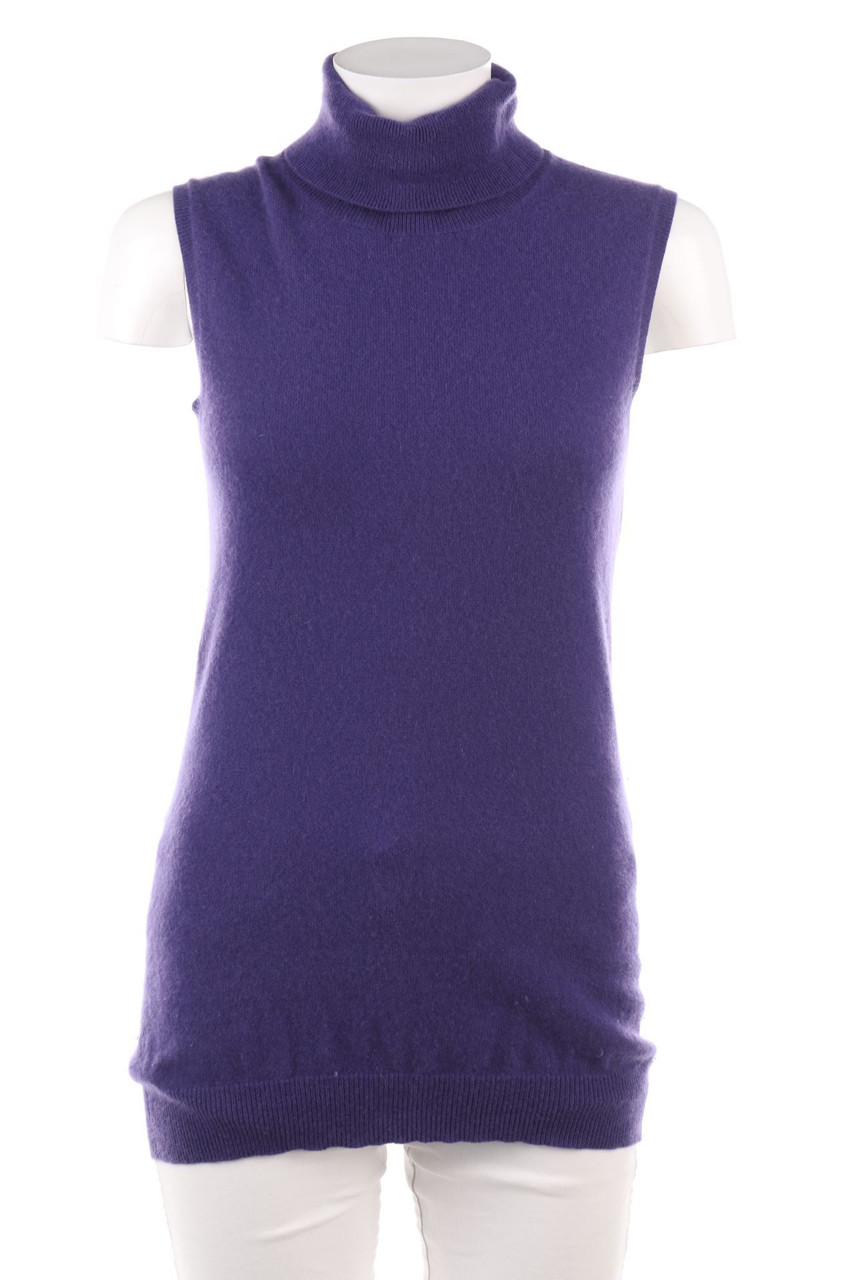 HEMISPHERE - Kaschmir-Pullunder mit Rollkragen - D 38