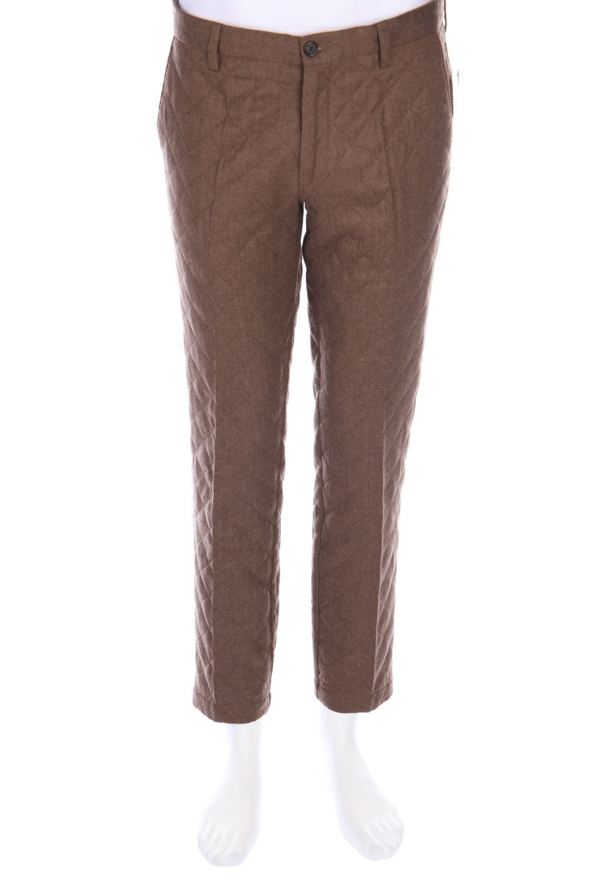 ETRO - Hose aus Woll-Mix mit Steppung - 48