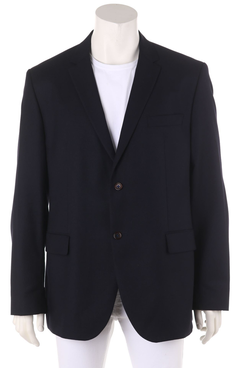 SAND - blazer, Pure Virgin Wool with Slit - 56