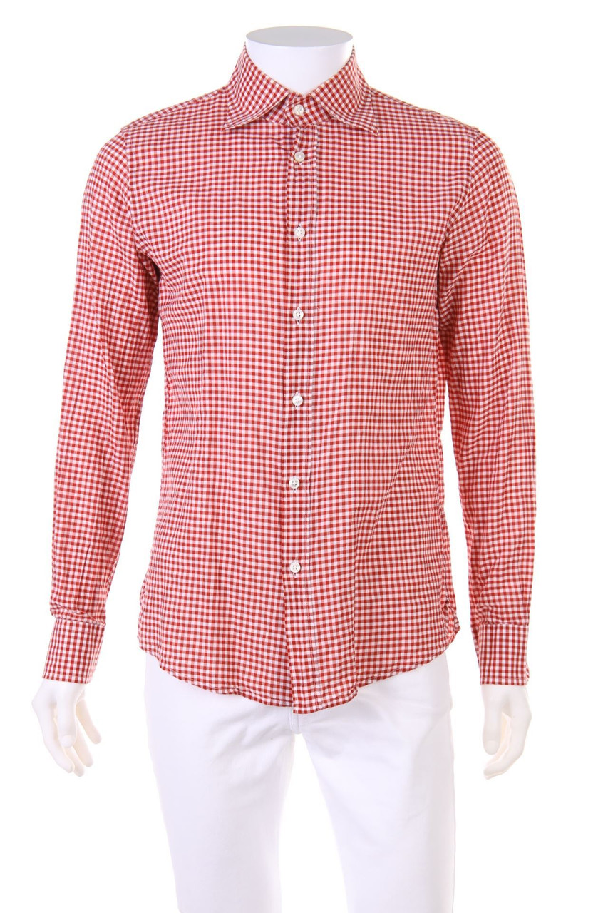 Bottega Veneta - checked shirt, Pleated - 48