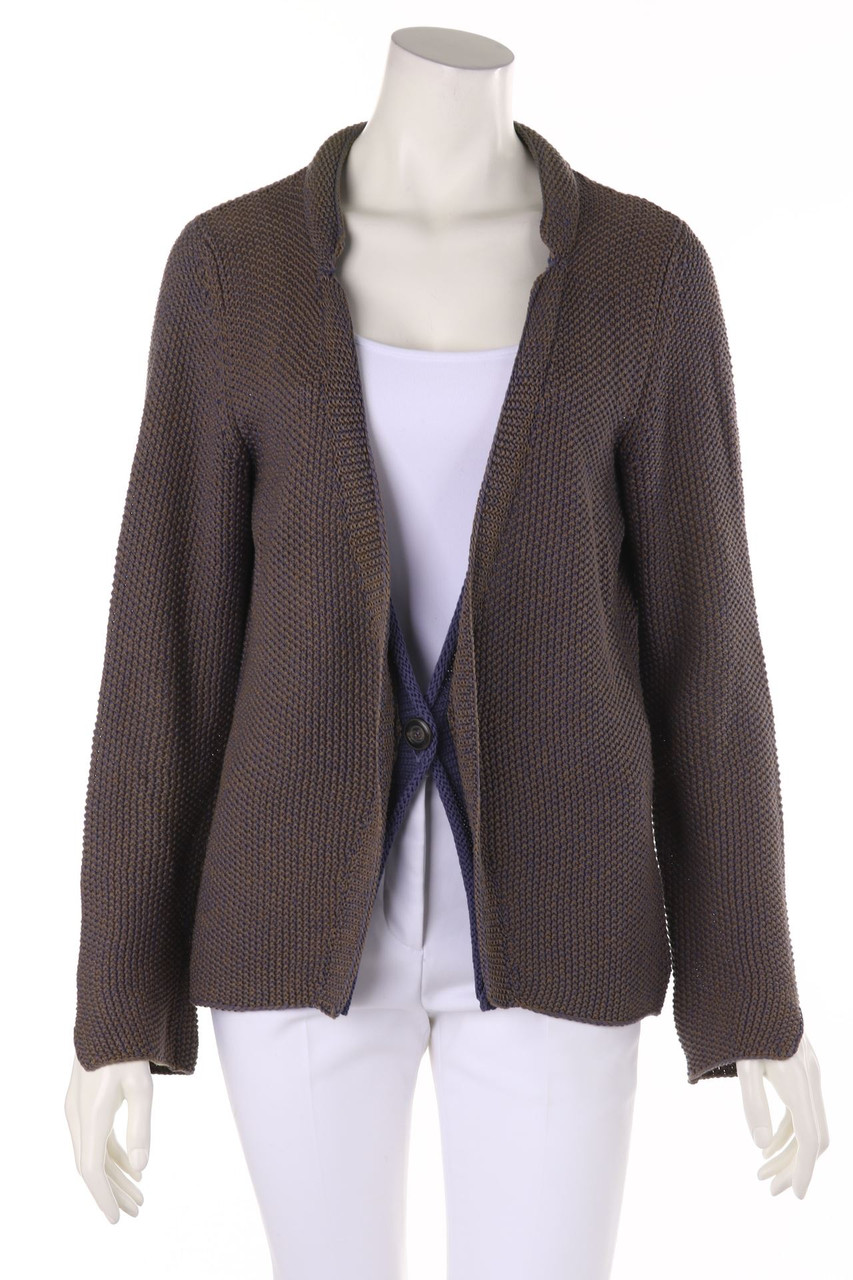 FABIANA FILIPPI - Baumwoll-Cardigan im Layer Look - D 40