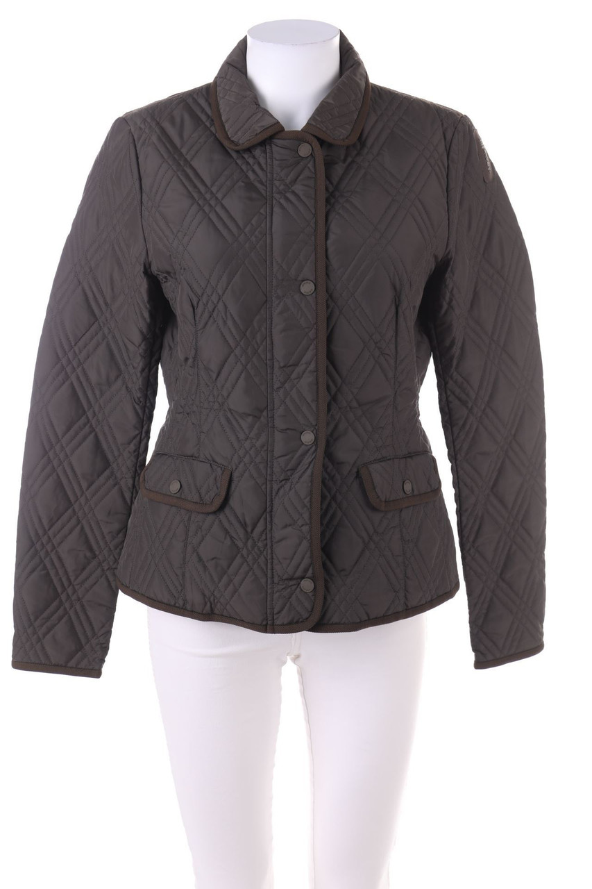 GEOX - Quilted Jacket with Logo Application - D 38