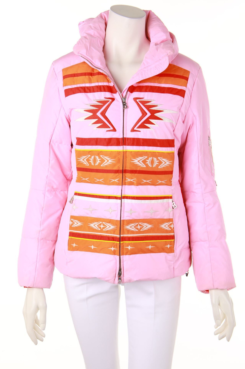 BOGNER - Skijacke im Ethno-Stil mit Logo-Patch - D 34