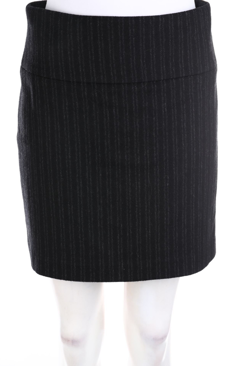 BANANA REPUBLIC - Minirock aus Woll-Mix mit Streifen - D 38