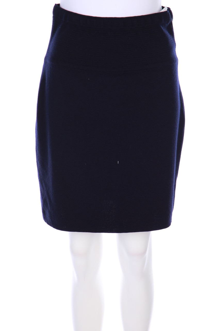 MARC CAIN - Knitted Mini Skirt with Virgin Wool - D 40