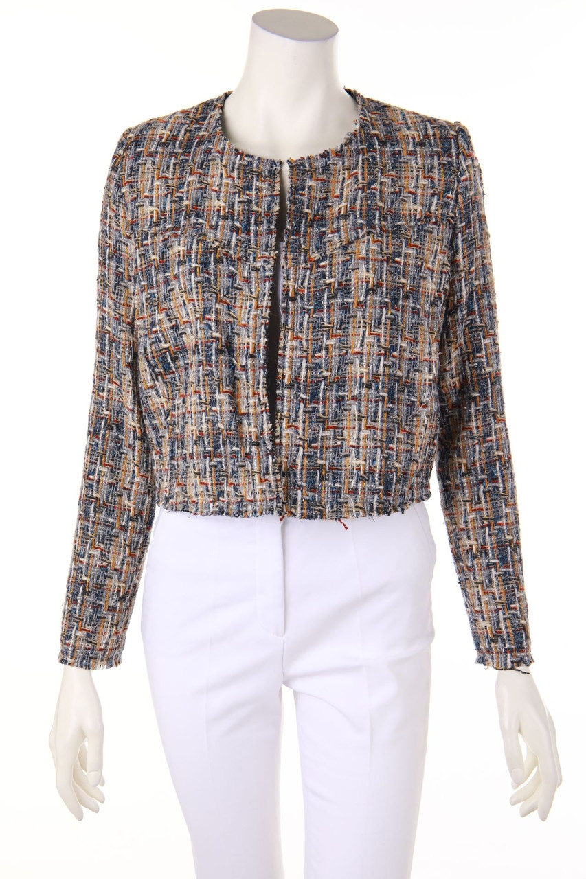 IRO - Bouclé-Blazer-Jacke aus Woll-Mix mit Seide - D 38