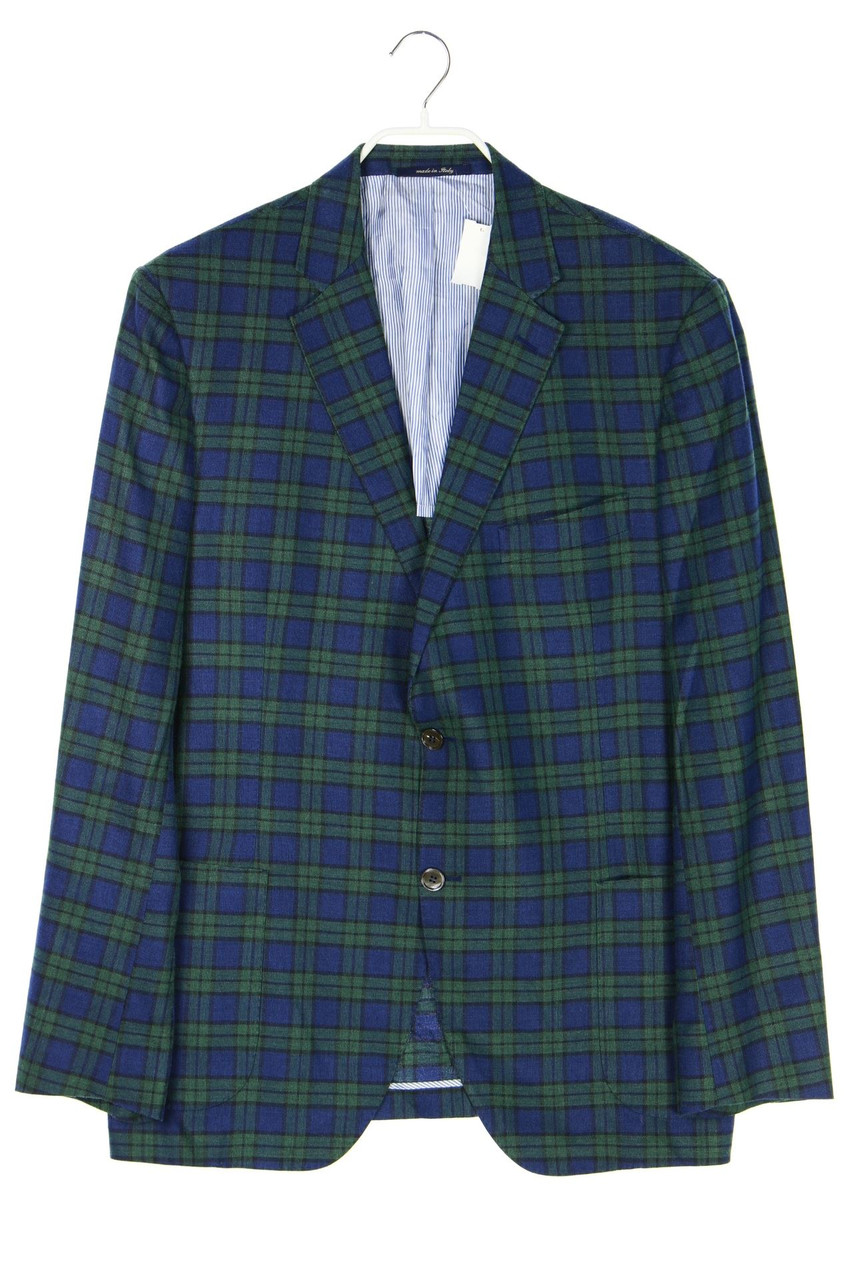 BERNIE´S - Checked blazer, Wool-Blend with Silk - 58