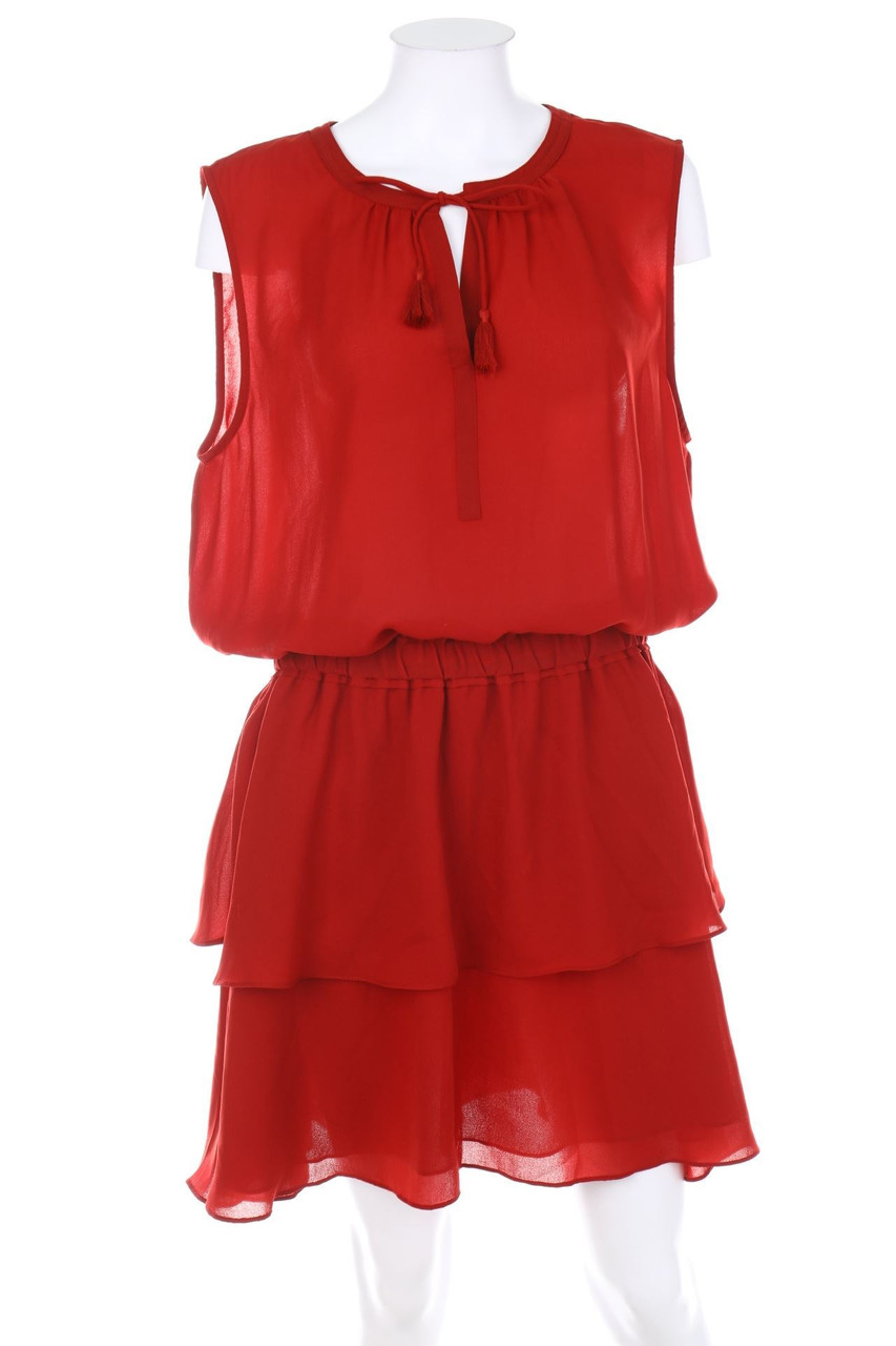 SCOTCH & SODA - Boho-Dress, Layer Look with Tassels - D 42