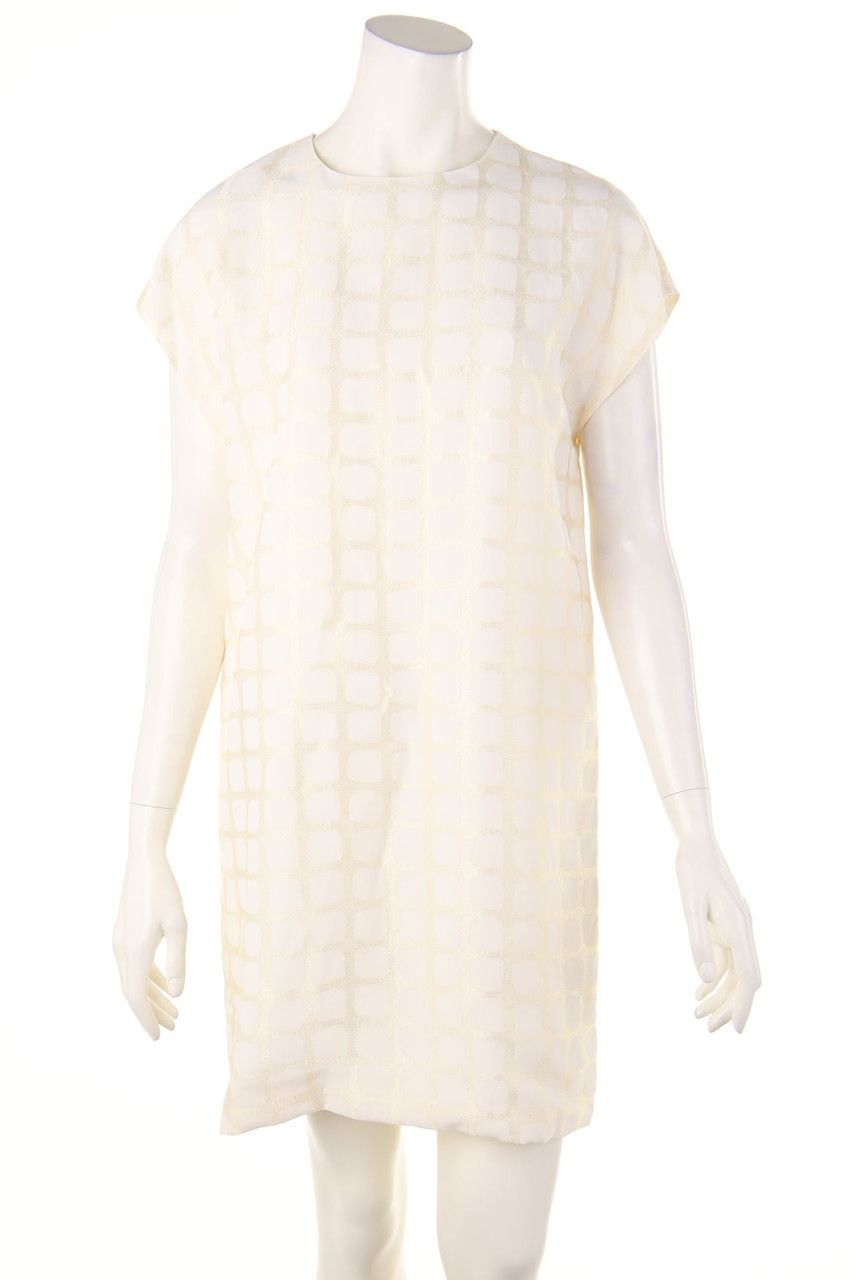 TIZIANA PAVONCELLI - Patterned dress with Silk - D 42