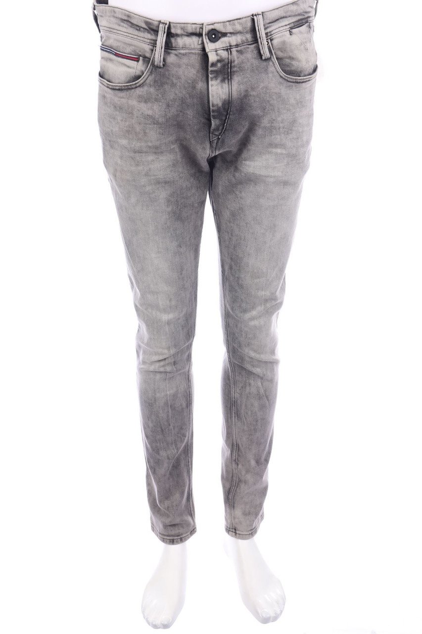 Hilfiger Denim - Moonwashed Skinny-Jeans mit Logo-Patch - W34