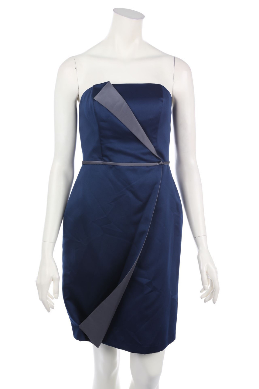 alfred angelo - Bandeau-Cocktail Dress with Wrap-Effect - S