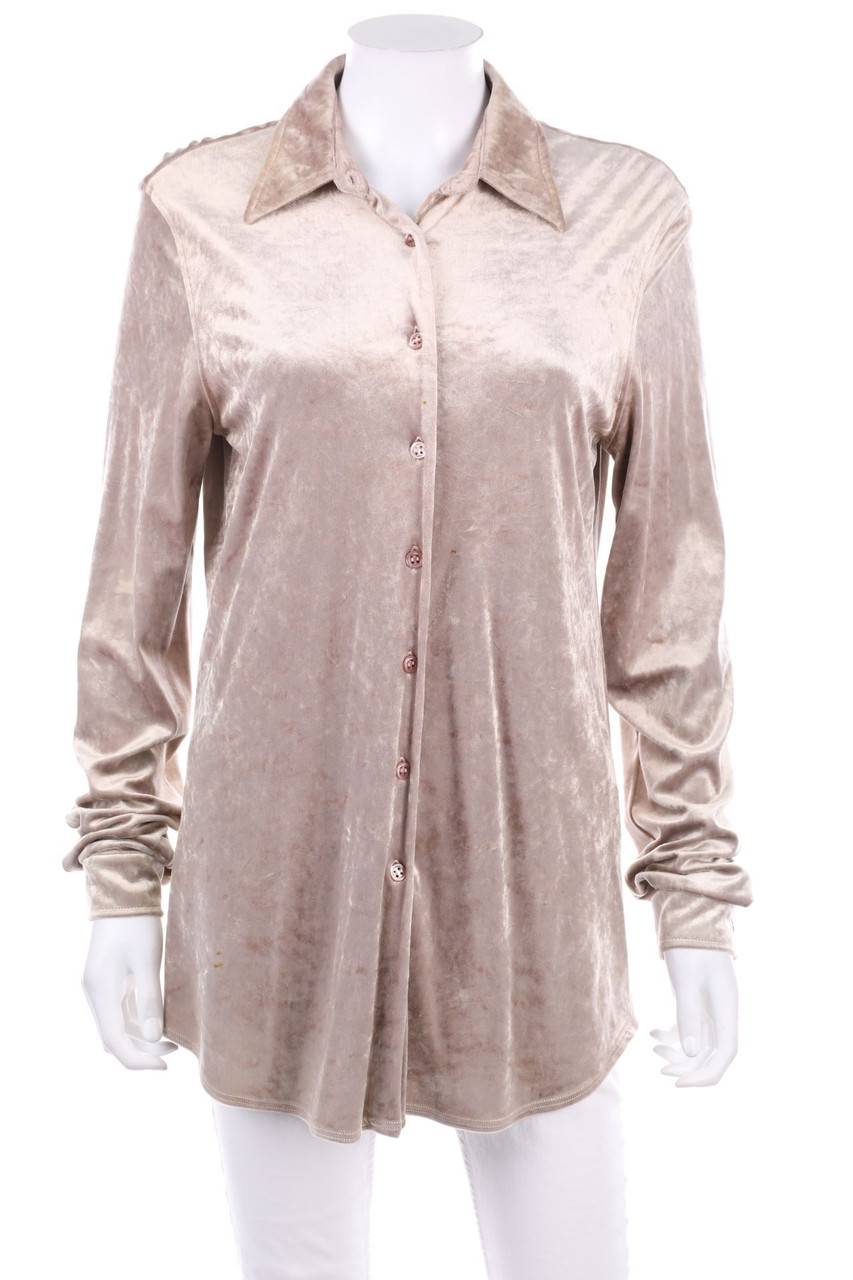 MAX&Co. - Shirt Blouse, Velvet - D 40