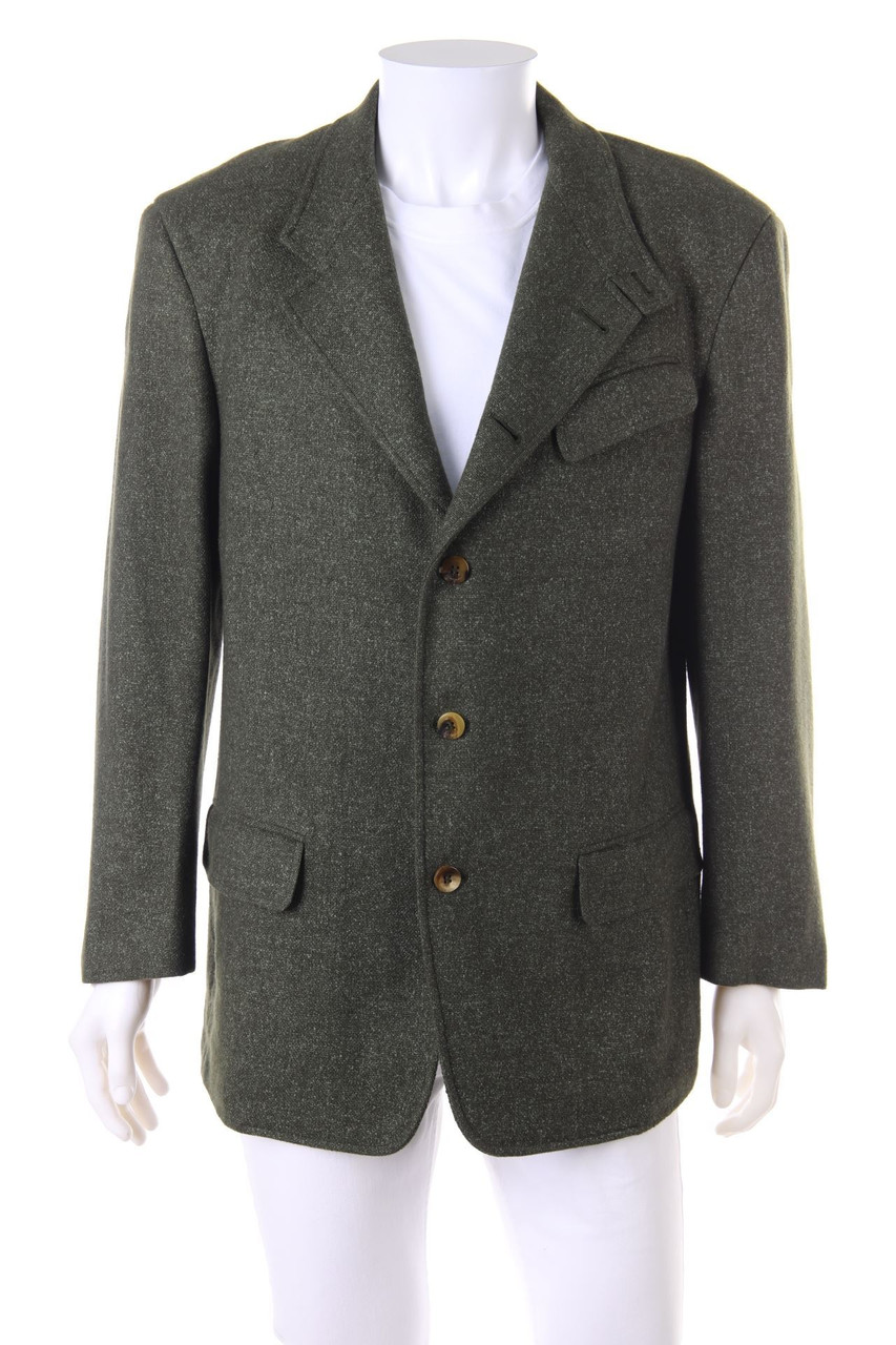 Salvatore Ferragamo - Vintage-Sakko aus Woll-Mix mit Seide mit Kaschmir - 52