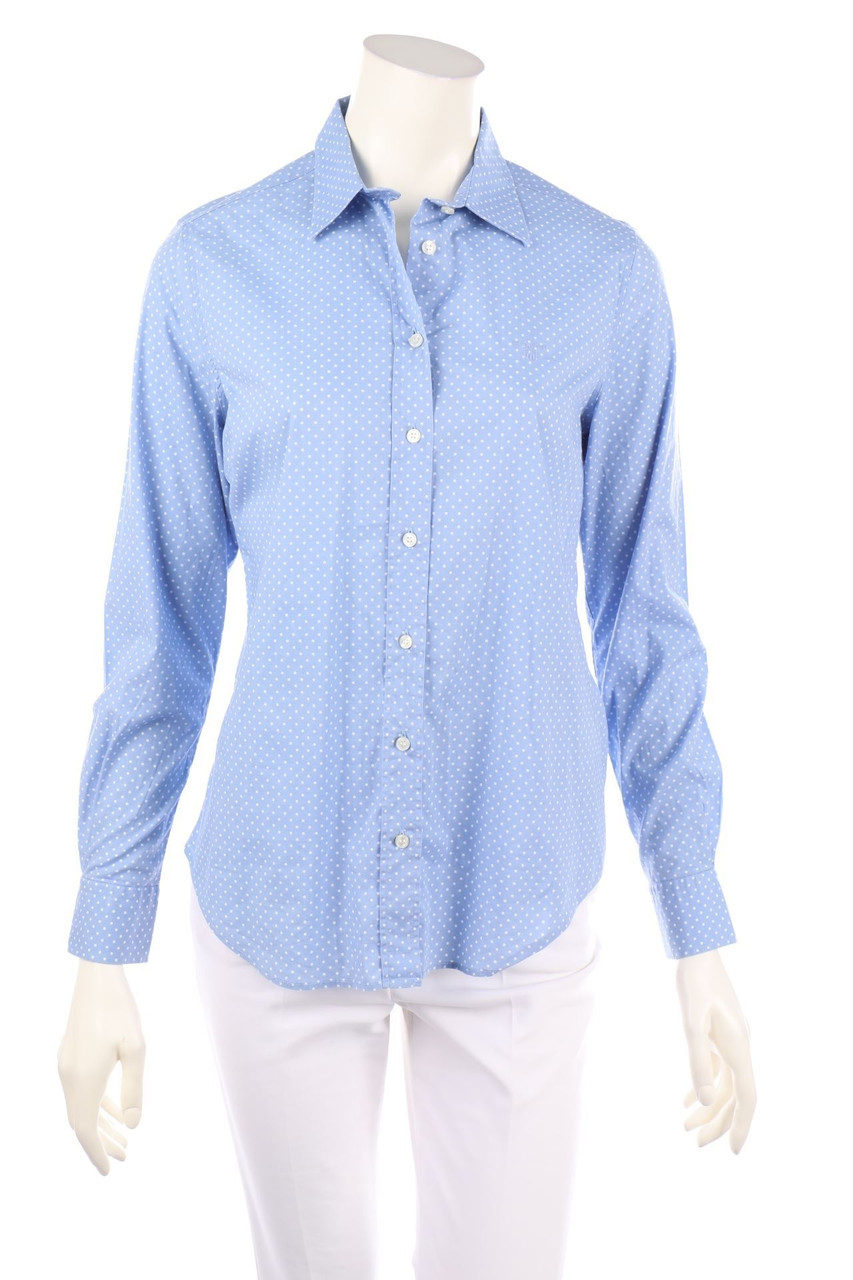 GANT - Hemd-Bluse mit Punkten - D 36