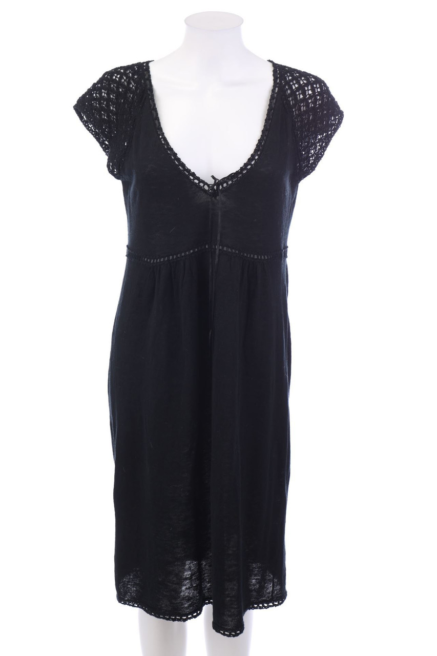 MAX&Co. tricot - Knit Dress with Crochet Knit Details - L