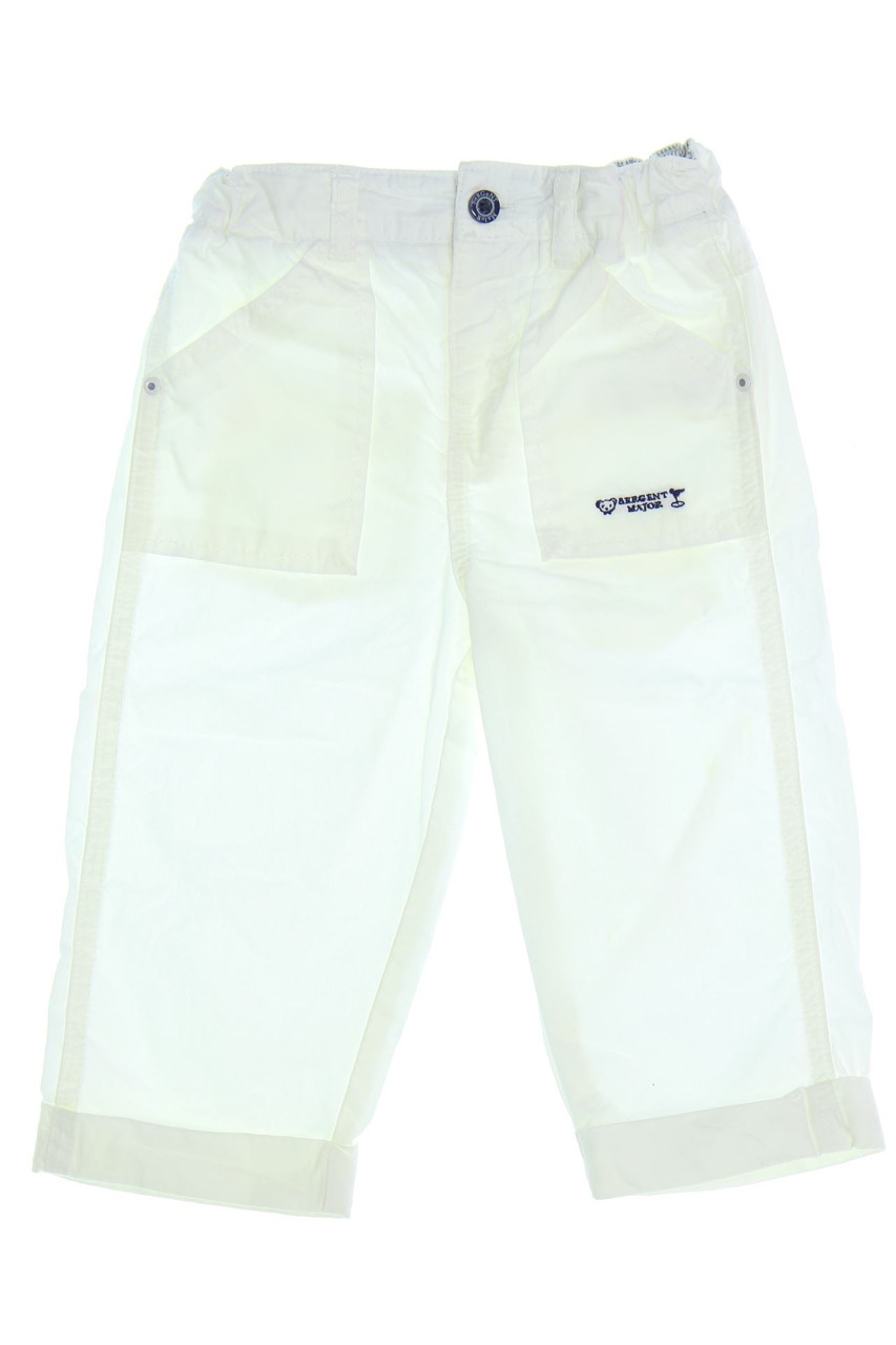 SeRGeNT MaJoR - Cotton pants with Logo-Stitching - 86