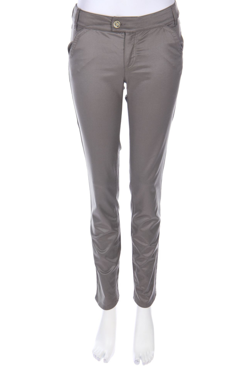 EMPORIO ARMANI JEANS - Coated-Hose mit Logo-Applikation - W28