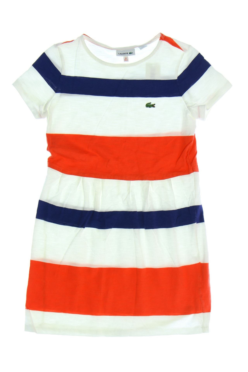 LACOSTE - dress with Logo-Stitching - 140
