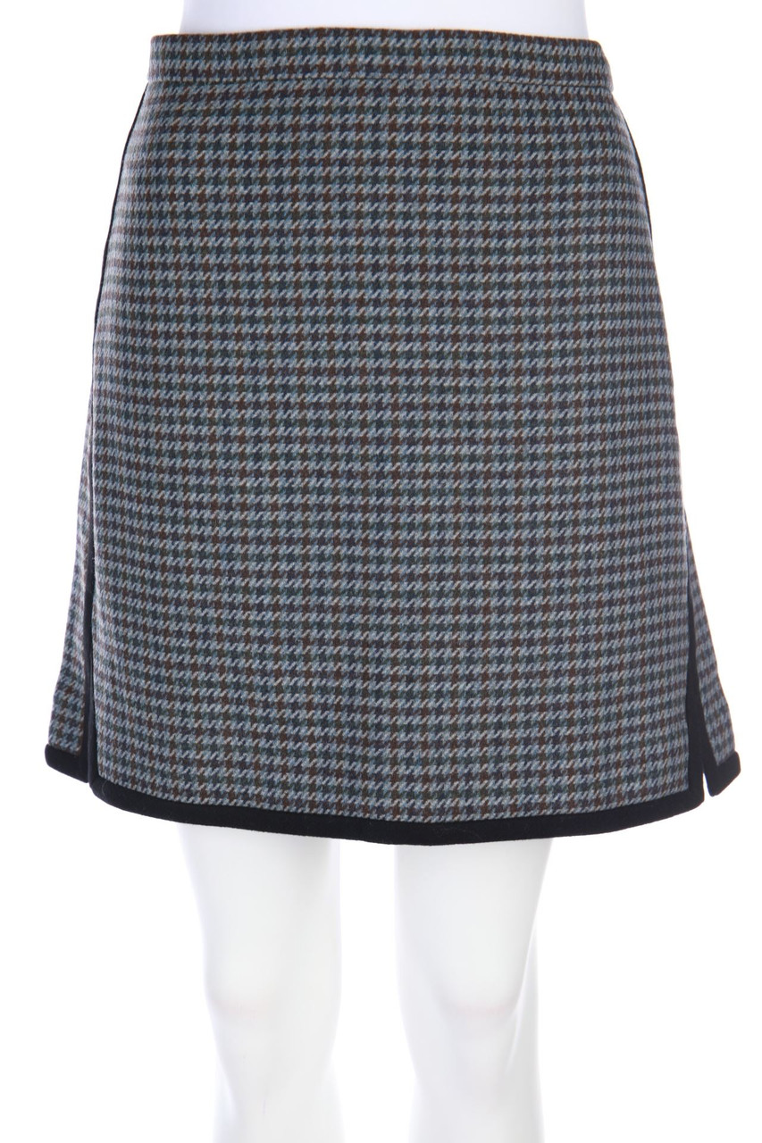 J.CREW - Skirt, Wool-Blend with Slit - D 44