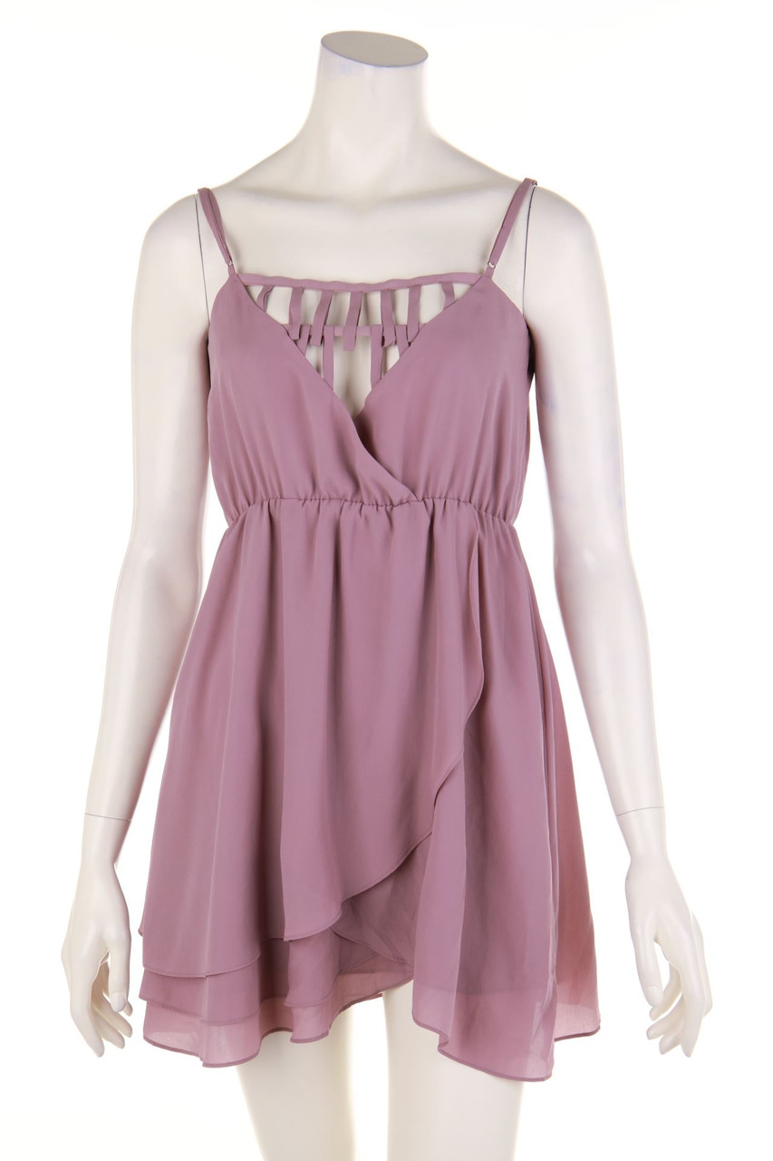 BCBG MAXAZRIA - dress with Wrap-Effect - S