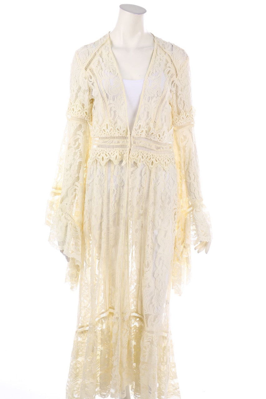 FREE PEOPLE - Lace-Cardigan, Boho Style - L