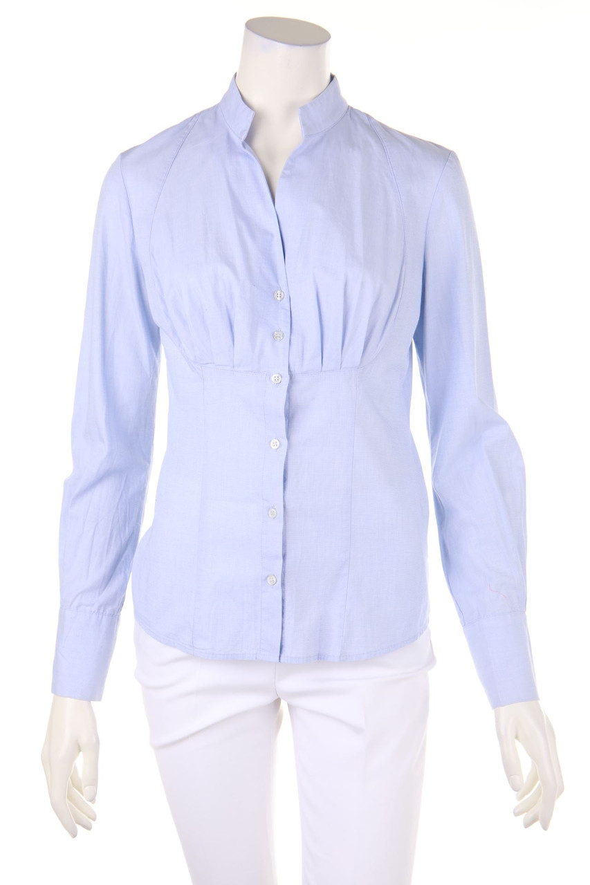 DUNE BY DUNE - Shirt Blouse with Ruffles - D 38
