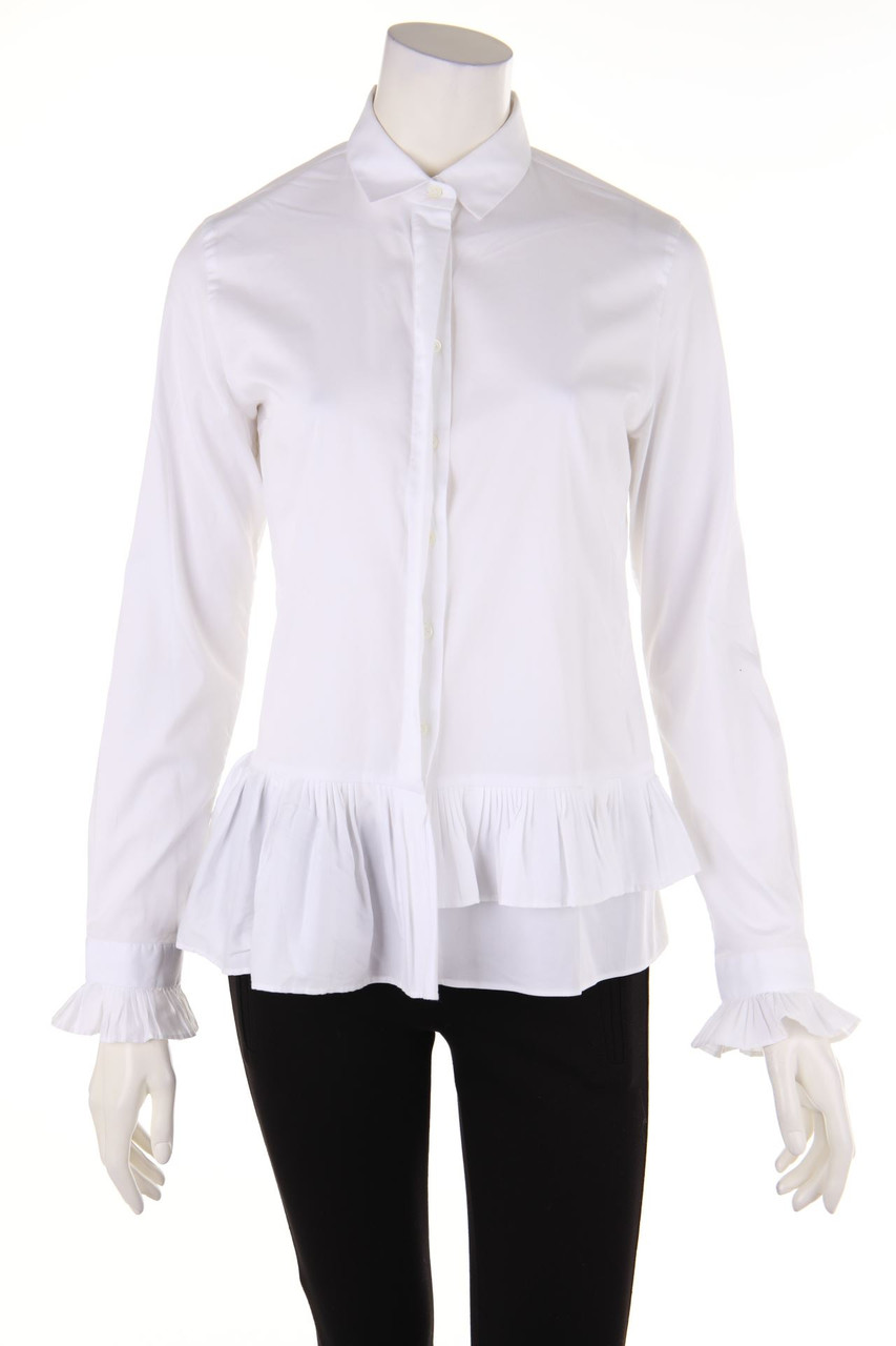 CALIBAN - Hemd-Bluse mit Raffungen - D 38