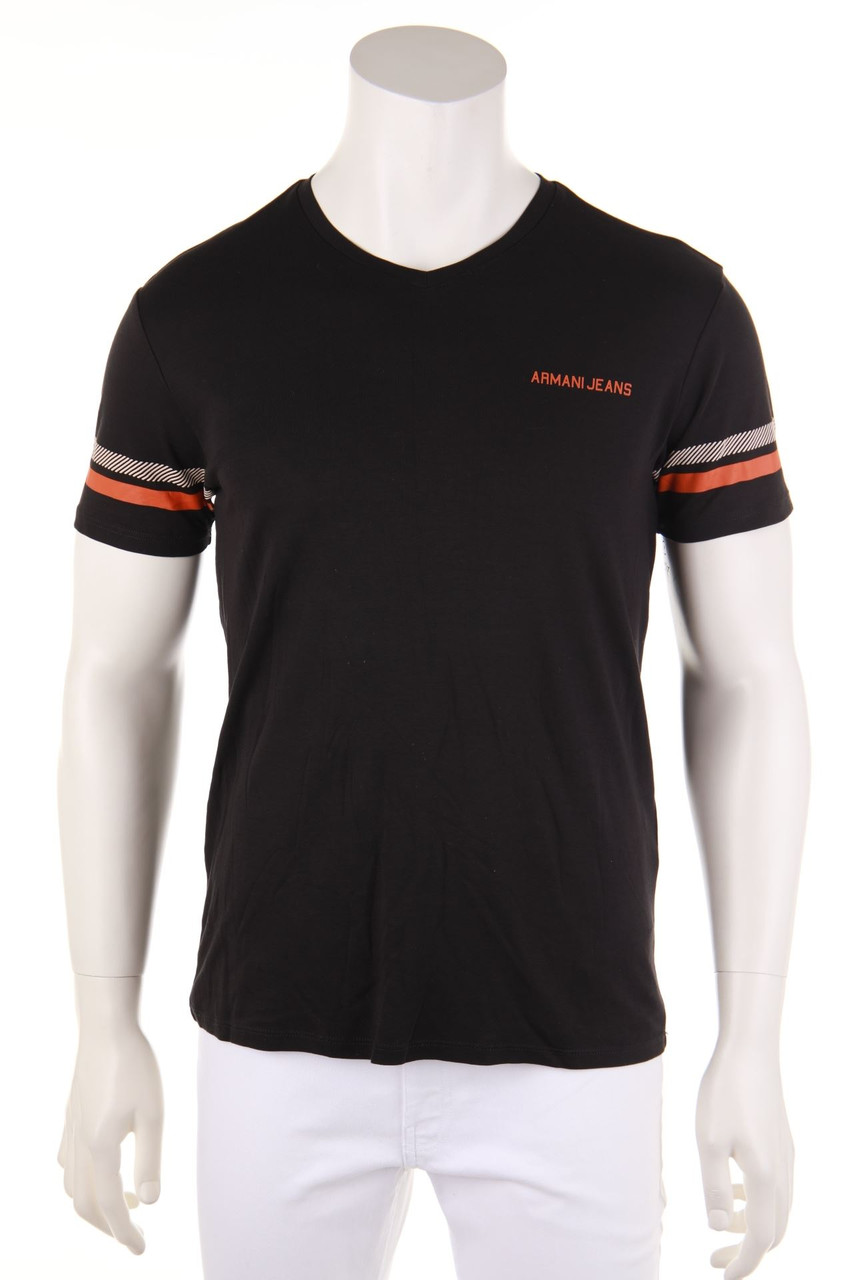 AJ ARMANI JEANS - T-Shirt aus Baumwolle mit Logo-Print - S