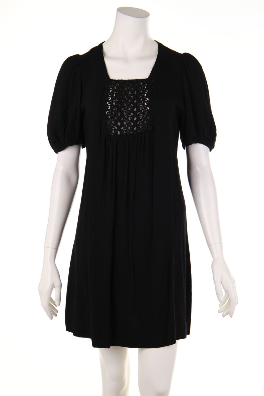 sandro - dress with Lace Insert - D 36