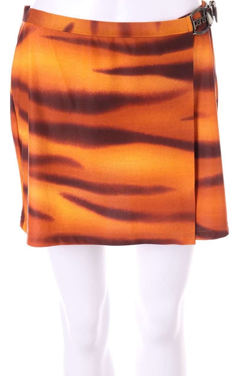 parah - Wrap-Skirt with Animal Print - D 38