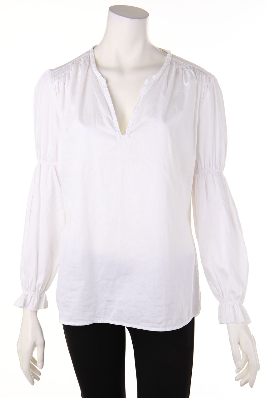 0039 ITALY - Tunic Blouse with Ruffles - XL