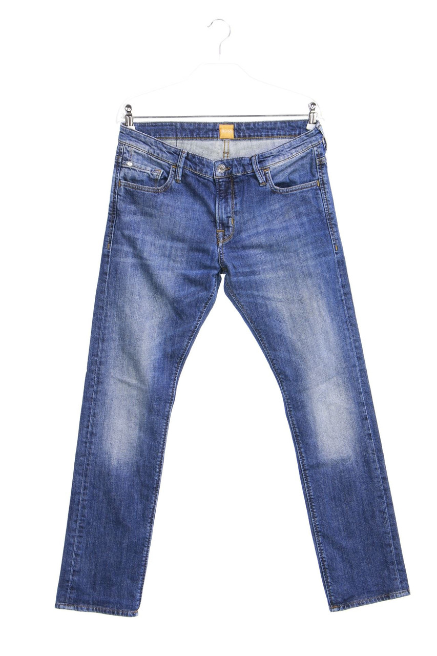 BOSS ORANGE - Used Look Straight Cut Jeans - 48