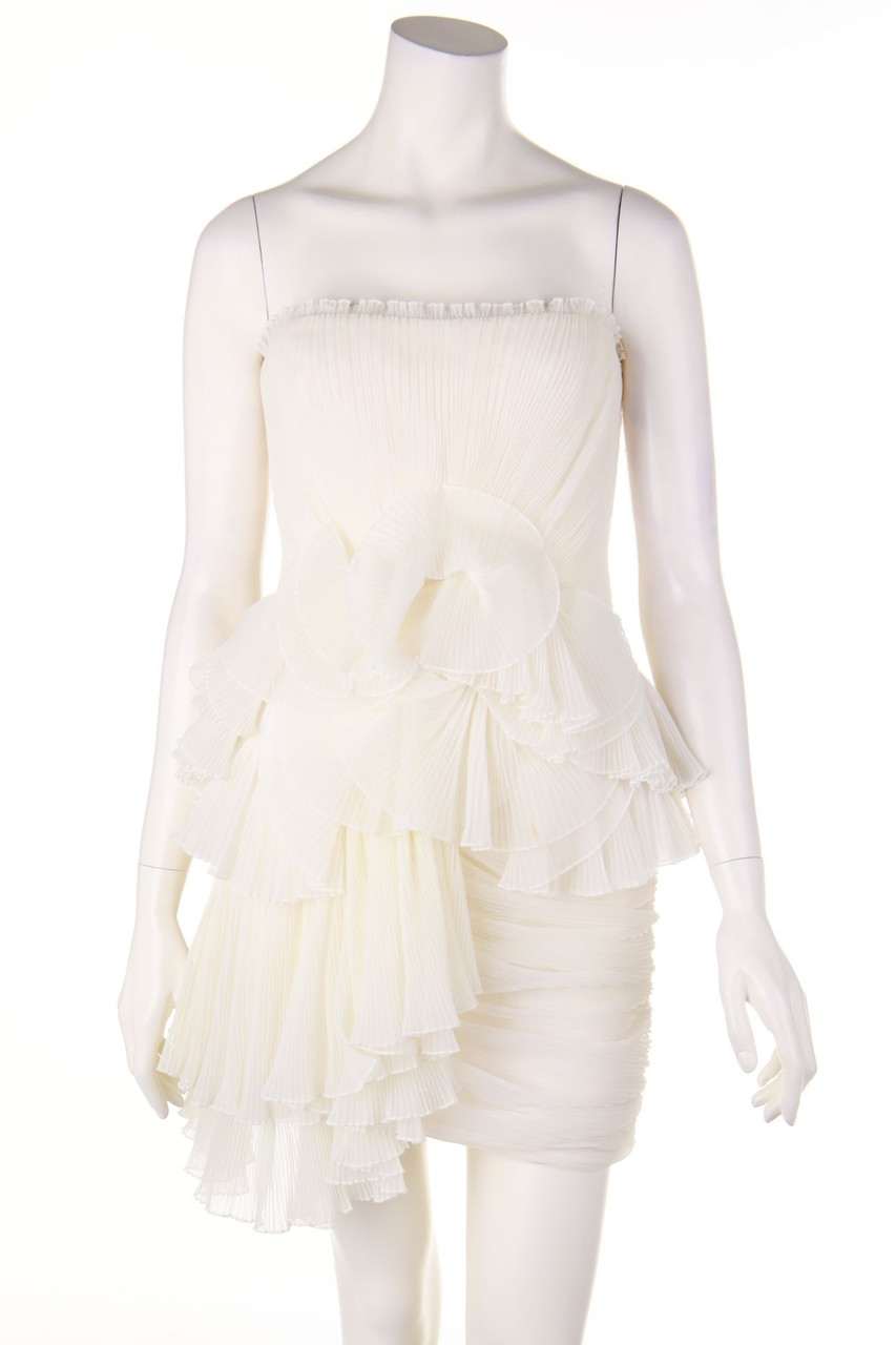 BCBG MAXAZRIA RUNWAY - Plissé-Dress - D 34